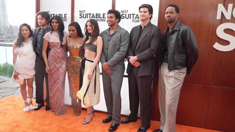 Premiere of Hulu's 'Not Suitable For Work' 10 Stock Footage 335858903