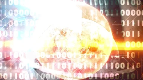 The premise of deep space. Illustration, space. Stock Footage 77530839