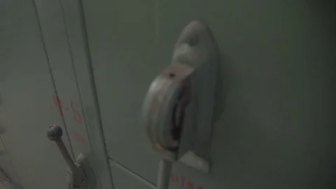 Premises and interior elements of old factories Stock Footage 75570919