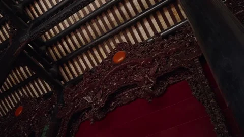The premises of Chen Clan Ancestral Hall in Guangzhou, China Stock-Footage 313969924