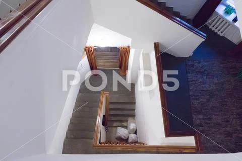Premises of the hotel Stock Photos