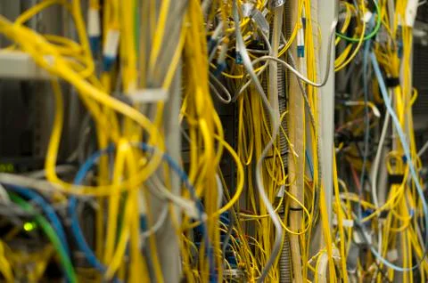 The premises of the telecom operator, Stock Photos