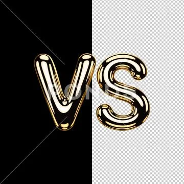 Premium 3d gold vs icon, luxury metallic versus badge for championship and c PSD Template