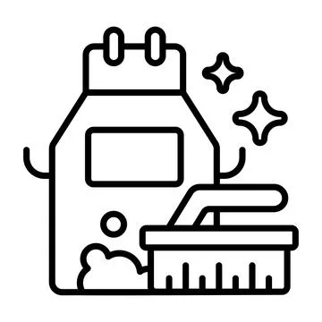 Premium and easy to edit glyph sticker illustrating bank strike Stock-Illustration