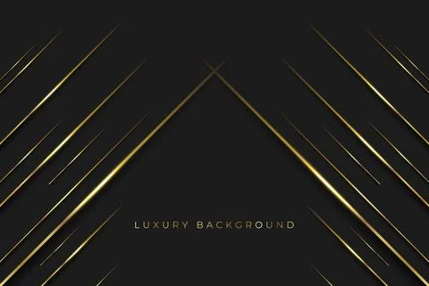 Premium background. Abstract luxury pattern. Gold glitter stripes background Stock-Illustration