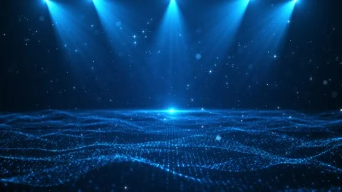 Premium background design with diagonal dark blue line pattern. horizontal Stock Footage 312188852