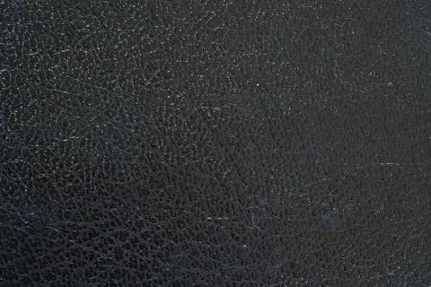 Premium Black Leather With Subtle Aging And Refined Crackle Effects Stock Photos