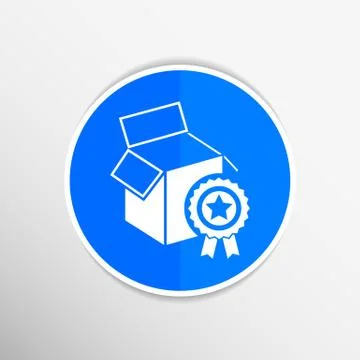 PREMIUM box packing vector design isolated icon Stock Illustration