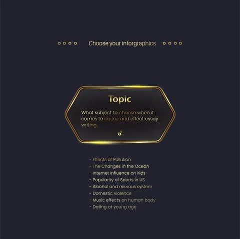 A Premium button on dark Background and one Modern luxury steps Flowchart ba Stock Illustration