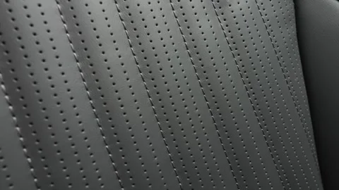 Premium car interior. Car interior. Black studio Stock Footage 279142505