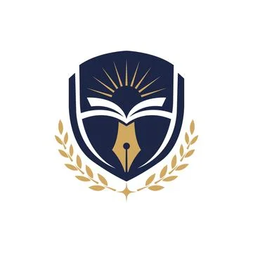 Premium Christian Shield Logo Design with Cross Emblem Stock Illustration