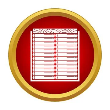Premium cigars box icon showing tobacco luxury Stock Illustration