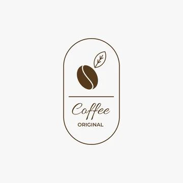 Premium coffee logo badges Stock Illustration
