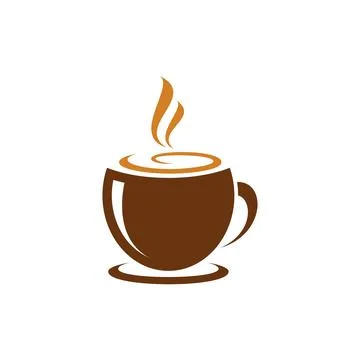 Premium Coffee Logo Vector Design Template Stock Illustration