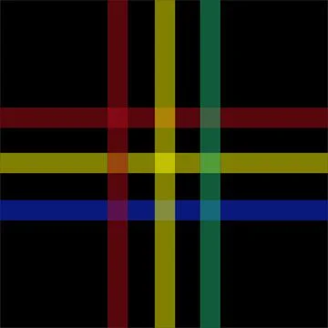Premium Dark Multicolor Plaid Grid Pattern Seamless Background Stock Illustration