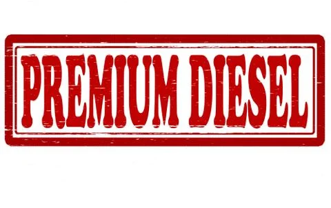 Premium diesel Stock Illustration