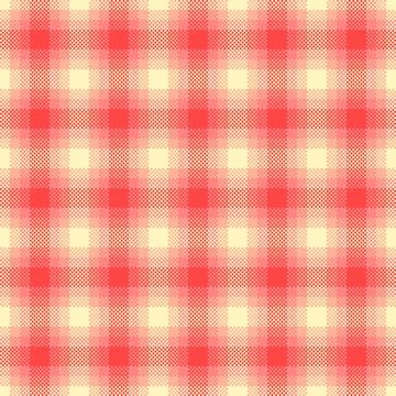 Premium fabric pattern background, holiday tartan seamless texture. Relax c.. 库存插图