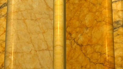 Premium Giallo Marble Tiles Rotating with Beautiful Natural Stone Texture 스톡 동영상 342499658