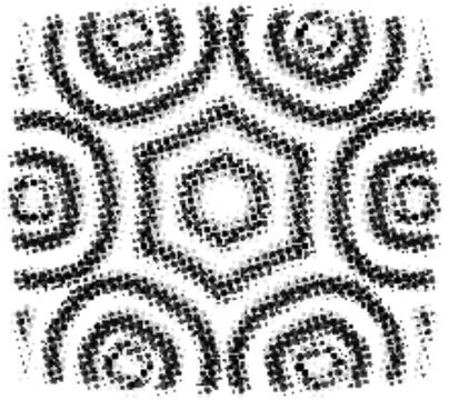 Premium Halftone Dot Black And White Abstract Backgrounds for Digital and P.. Stockillustratie