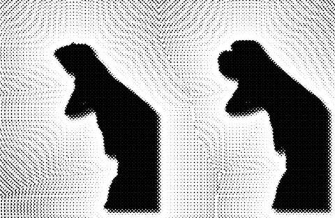Premium Halftone Dot Black And White Abstract Backgrounds for Digital and P.. Stockillustratie