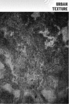 Premium Halftone Dot Black And White Abstract Backgrounds for Digital and P.. Stockillustratie