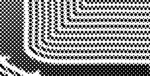 Premium Halftone Dot Vector Zig-Zag Flow Light And Shadow Random Shape Pack.. イラスト素材