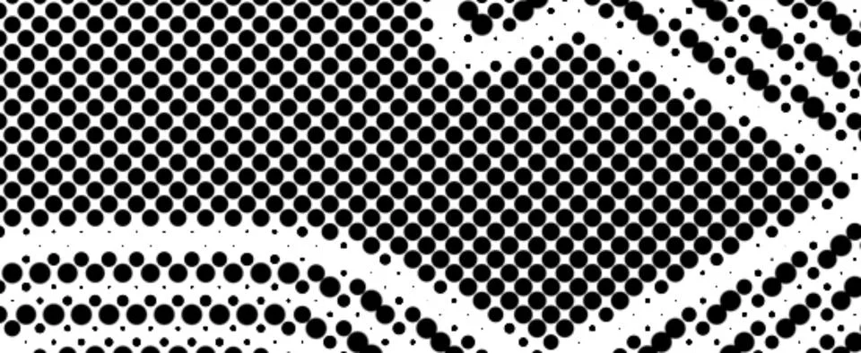Premium Halftone Dot Vector Zig-Zag Flow Light And Shadow Random Shape Pack.. イラスト素材