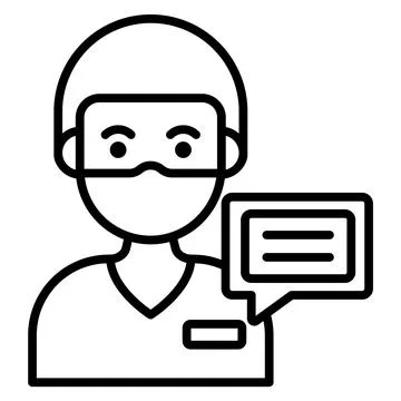 A premium hand drawn icon of cloud security lock, easy to edit Stock-Illustration