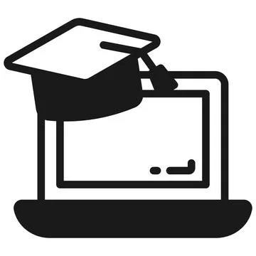A premium hand drawn icon of cloud security lock, easy to edit Stock-Illustration