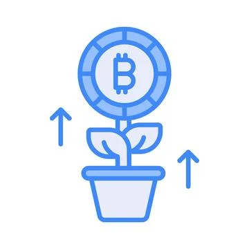 A premium hand drawn icon representing mobile authentication security. Stock Illustration