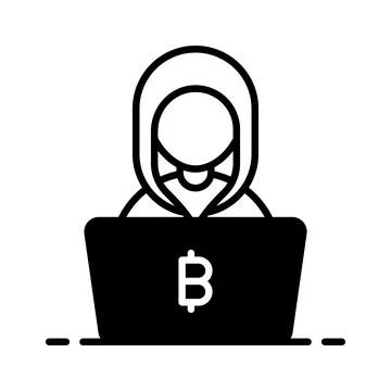 A premium hand drawn icon of security shield protection. Stock Illustration