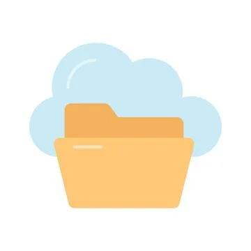 A premium hand drawn icon of server configuration system Stock Illustration