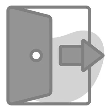 A premium hand drawn icon of server configuration system Stockillustratie