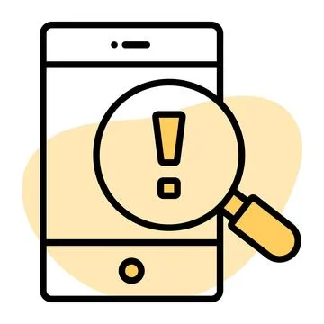 A premium hand drawn icon of server configuration system Stock Illustration