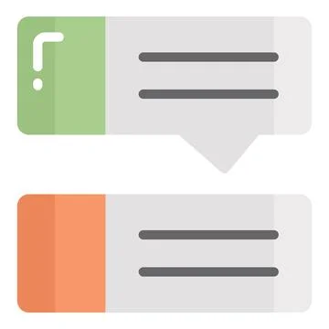 A premium hand drawn icon of server configuration system Stock Illustration