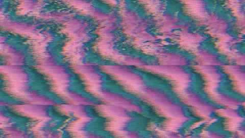 Premium holographic transformations. Data mosh imitation, psychedelic computer Stock Footage 147958476