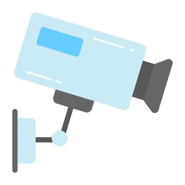 Premium icon of cctv, hidden security camera vector Stock Illustration