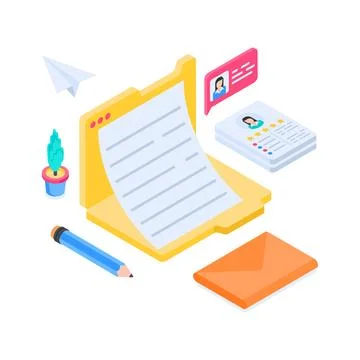 Premium isometric illustration of computer server rack and data center. Stock Illustration