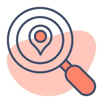 Premium isometric illustration representing target marketing strategy and Stock Illustration