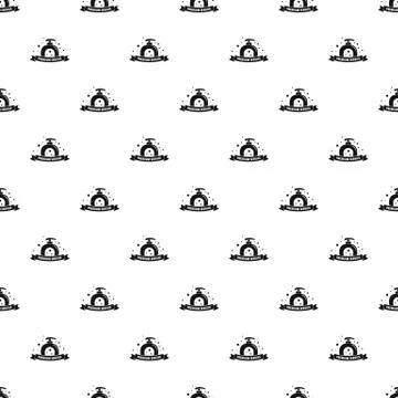 Premium laundry service pattern seamless vector Illustrazione stock