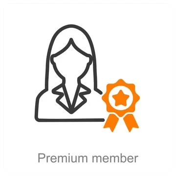 Premium member Stock Illustration