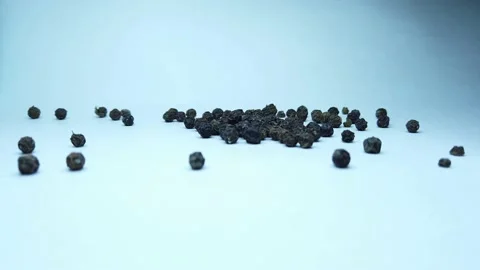 Premium pepper. Black pepper Stock Footage 156391477