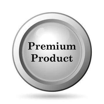 Premium product icon. Internet button on white background.. Stock Illustration