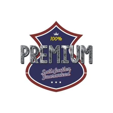 Premium quality badge Stock-Illustration