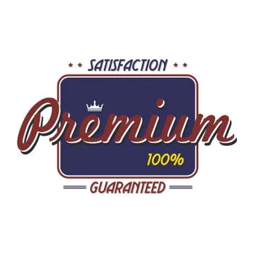 Premium quality badge Illustrazione stock