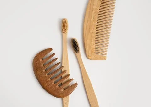 Premium quality commercial background featuring sustainable zero-waste dental Stock Photos