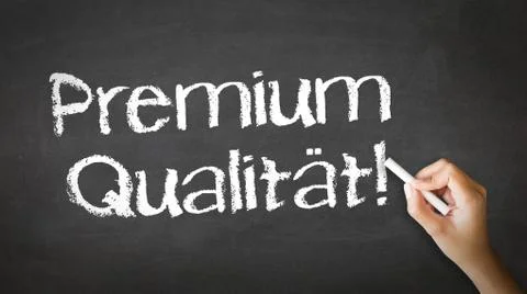 Premium quality (in german) Stock Illustration