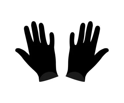 Premium Quality Isolated Mitten Element  vector design and illustration. Stock Illustration