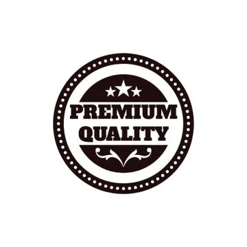 Premium quality label Illustrazione stock