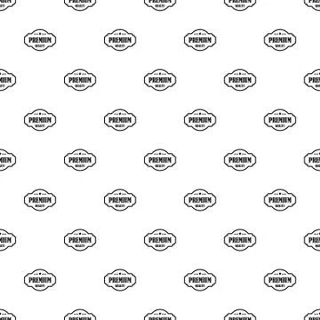 Premium quality label pattern Stock Illustration